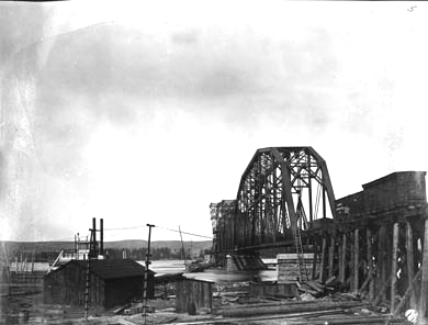 View Showing Condition of Bridge